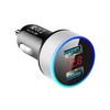 Universal 3.1A Dual USB Car Charger 2 Port LCD Display Voltmeter 12-24V Cigarette Lighter Socket Car Charger Adapter
