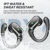Беспроводные наушники, Bluetooth 5.4 Спортивные наушники, 50 часов Hi-Fi стерео глубокие басы Накладные наушники с микрофоном с шумоподавлением ENC, IP7 водонепроницаемые