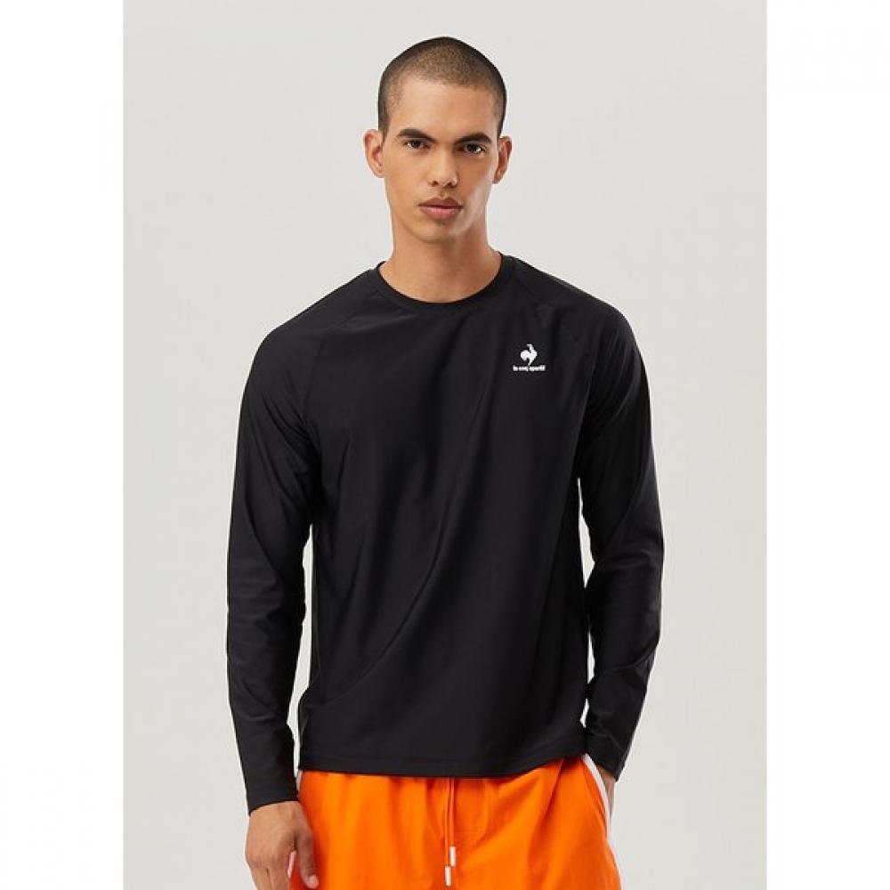 Le Coq Sportif Unisex Long sLeeve Rash Guard Blk Qp223srl52