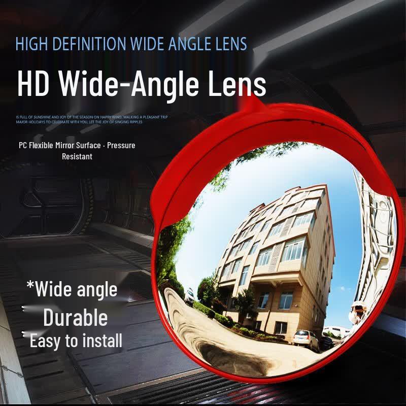 Уличный широкоугольный выпуклый дорожный зеркало