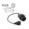 1pc OBD2 Diagnostic Cable For BMW 20Pin OBD2 Connector to OBD1 For BMW Connector 20PIN to 16PIN Pin OBD OBD2 Connector Adapter