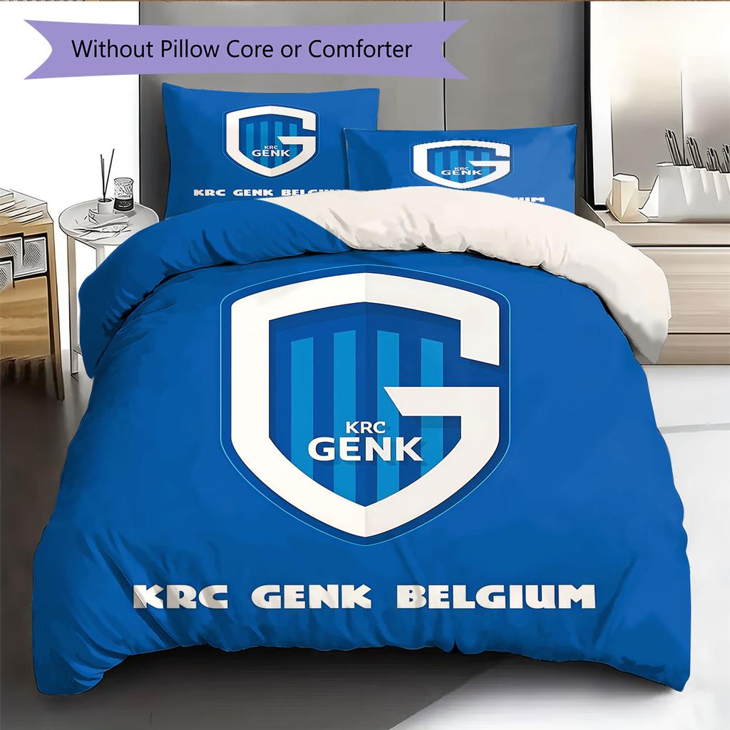 Genk Pattern Bedding Home Decoration Birthday Gift ( 1 duvet cover + 2 pillowcase, without core),fan merchandise.