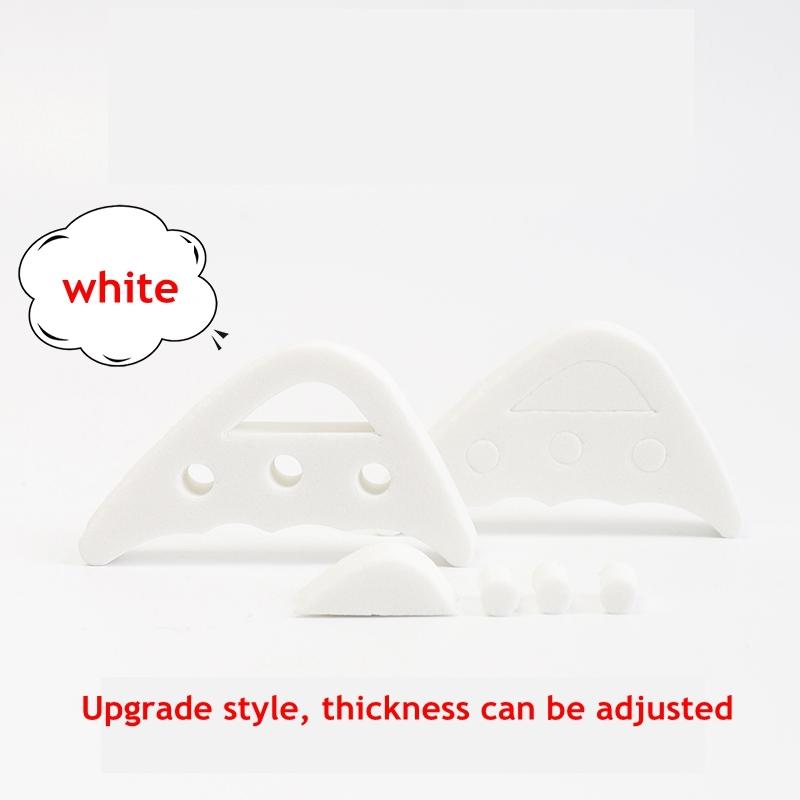 Toe Plug Soft Sponge Half Insoles Reusable Toe Filler Inserts for Shoes Adjustable Too Big Foot Brace Pads Unisex Shoe Inserts