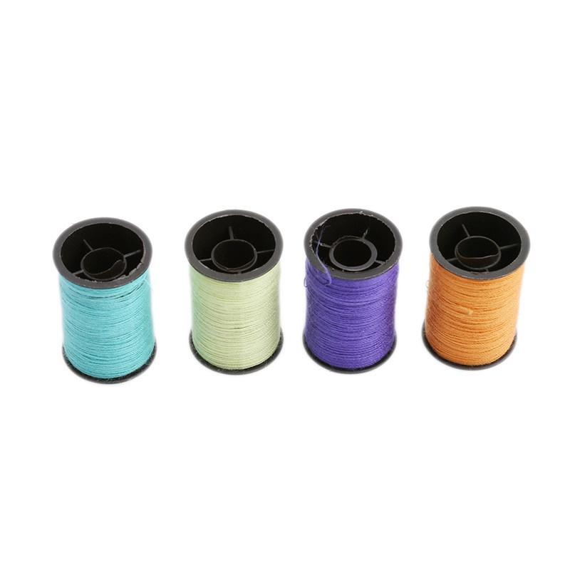 100 шт. дорожный набор для шитья, набор игл и ниток, домашние ножницы, коробка с иглами и нитками