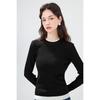 Women's Faux Two-Piece Wool Blend Knit Top