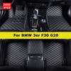 Custom Car Floor Mats For BMW 3er F30 G20 2013- 316-340 Auto Carpets Foot Coche Accessorie