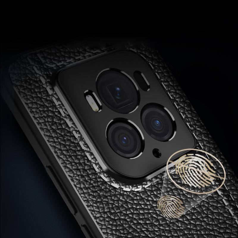 Чехол для Honor Magic6 Ultimate 5G Нескользящий хват Текстура личи ТПУ Чехол для телефона