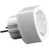 Adaptateur M France Vers F SCHUKO Blanc