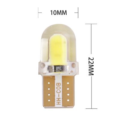 2/10/20 шт. Автомобильная T10 COB W5W LED canbus194 168 Боковая лампа лампа подсветки номерного знака Автомобильные габаритные огни Габаритные лампы Внутреннее освещение