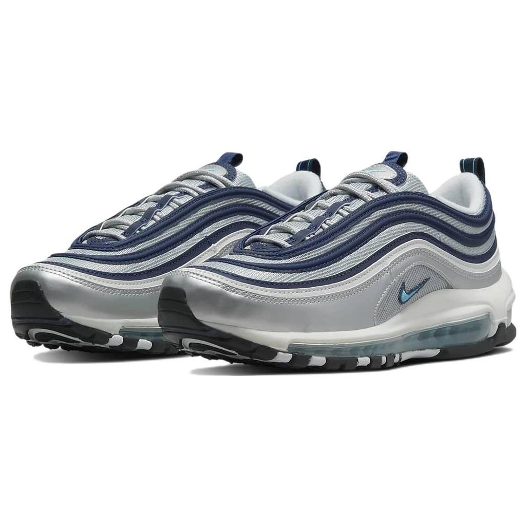 Nike Air Max 97 OG Metallic Silver Chlorine Blue Women Sneakers DQ9131-001