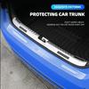 DAR4 Car Rear Bumper Trunk Sill Transparent Protector Sticker For Mercedes Benz B/C/E/S Class A Class C200L GLC GLE CLA accessories