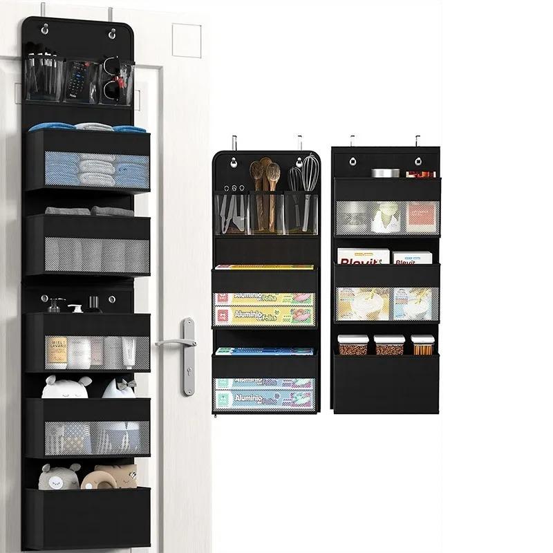 Hanging Storage Bag Multiple Pockets Wall Mounted Organizer Cosmetics Toys Sundries Household Items Space Saving Storage Rack