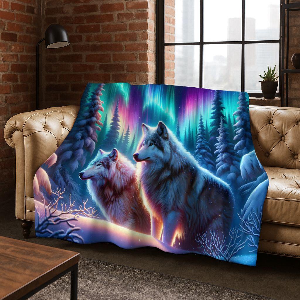 Скандинавская мифология Волк Фенрир Мультяшное Фланелевое Одеяло, Уютное Мягкое Плед для Дома Спальни Кровати Дивана Пикника Покрытие Дети