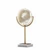 Coral Sculpture with Marble Base Beach-Themed for Display Shelf, Entryway
