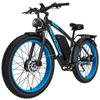 VITILAN H5 Adult electric bicycles equipped with 1000W dual motors (peak 2500W) 52V 25Ah high-capacity removable battery.