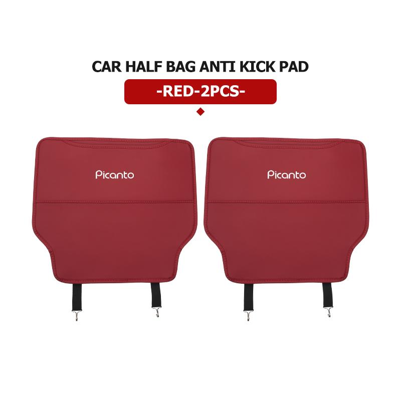 AANT1 Car Seat Children Anti-Kick Mat Storage Bag Pad Accessorie For KIA Picanto 2008 2012 2017 2018 2019