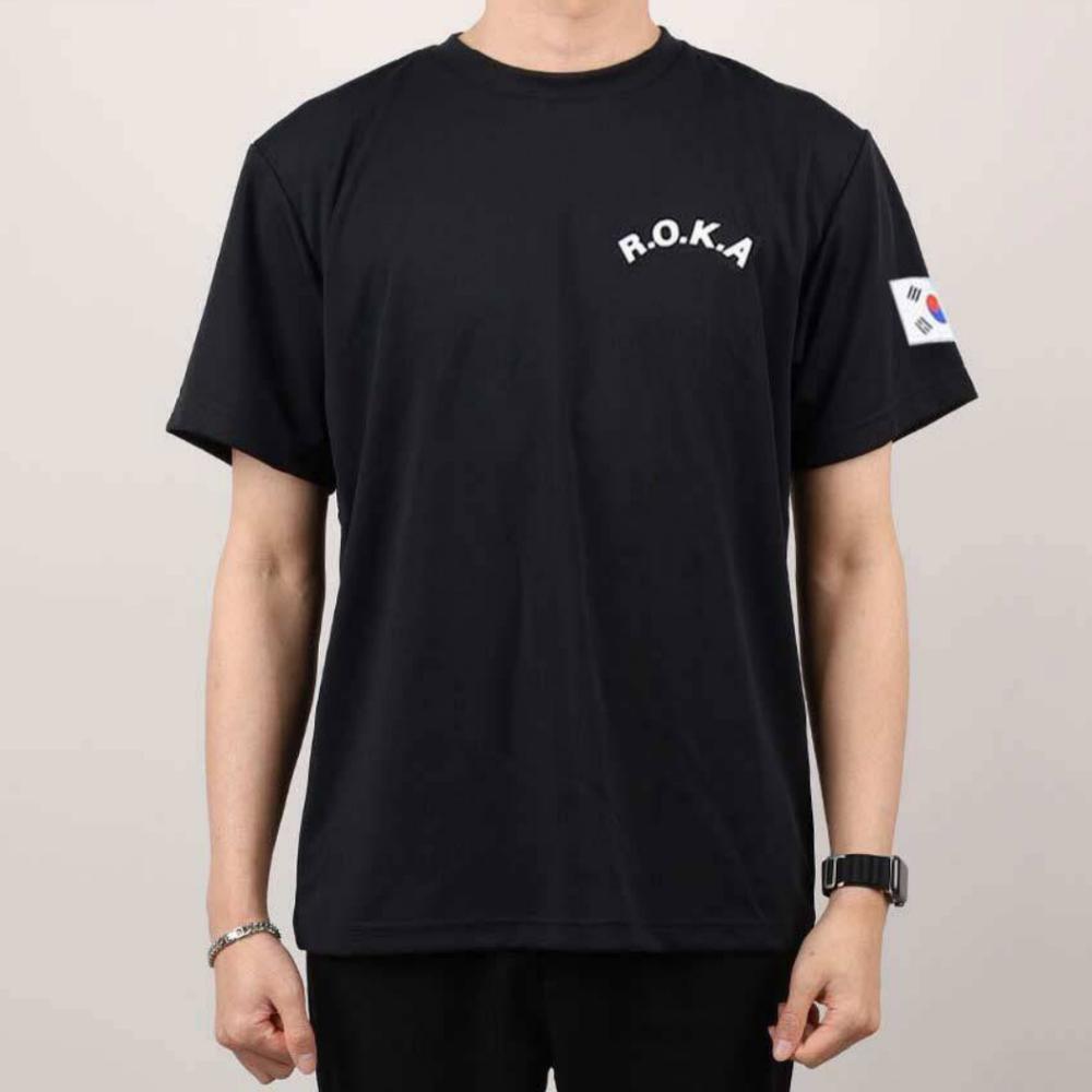 Black/White-Short Sleeve ROKA T-Shirts 2 Numbers