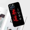 Judo BJJ Jiu Jitsu Case For iPhone 15 14 13 12 11 Pro Max Mini Cover X XR XS SE 8 7 14 15 Plus Accessories