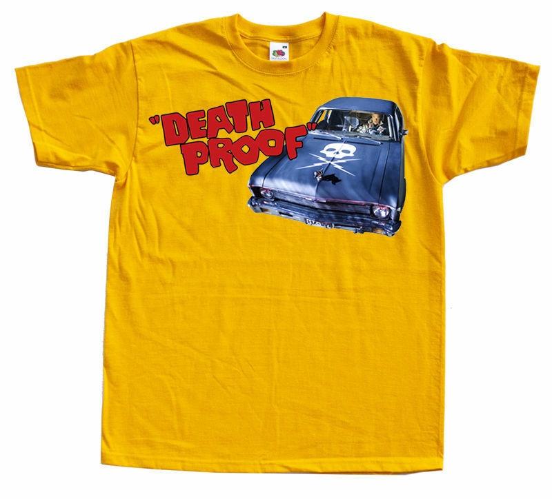 Death Proof Ver 5 Футболки унисекс с плакатом Квентина Тарантино