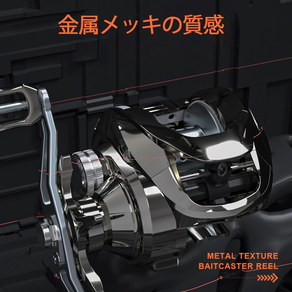 Катушка для ловли рыбы на приманку с двойным передаточным отношением и максимальным сопротивлением, магнитная рыбалка на море, пресноводной лодке, каяке, красном море, ловля рыбы на голубую рыбу, правое использование, левое/правое