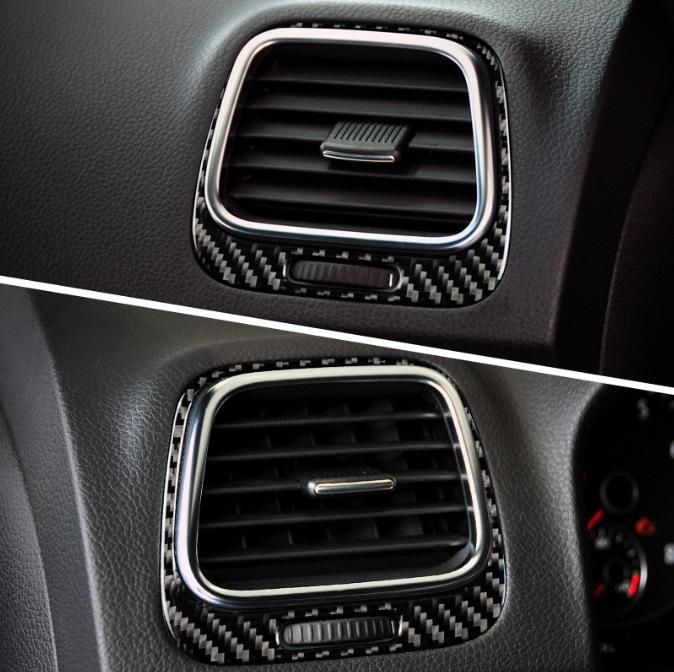 Наклейка на панель воздухозаборника из углеродного волокна для 11-14 Volkswagen Scirocco