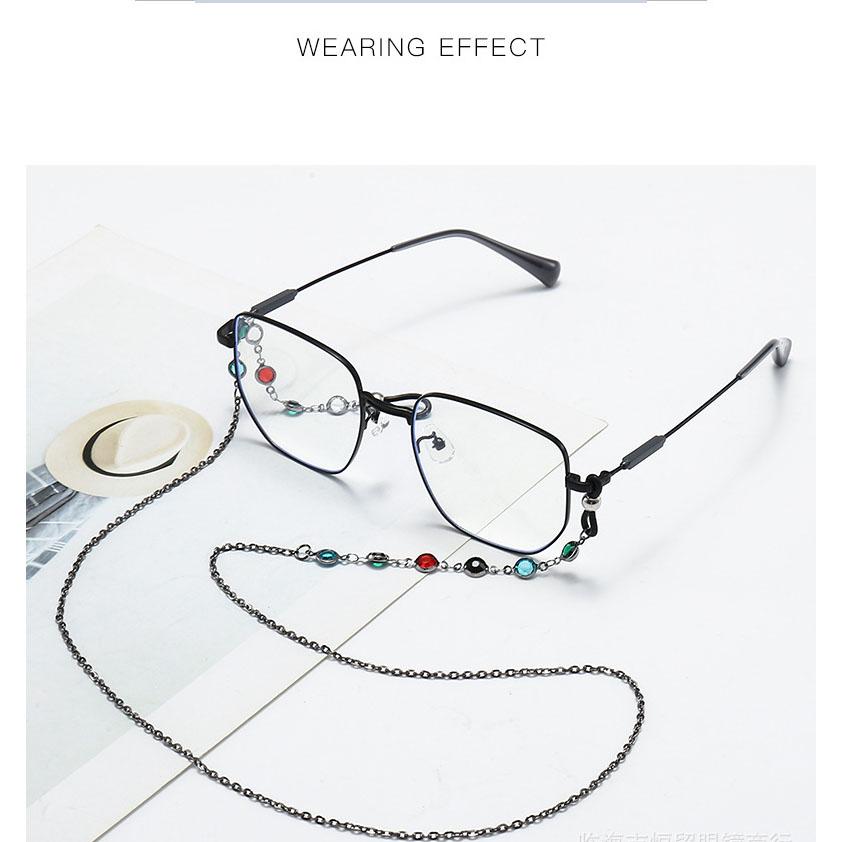 Цепочка для очков женская подвесная цепочка для глаз модная ретро-ювелирная цепочка для очков противоскользящие шнурки аксессуары подвесная цепочка аксессуары