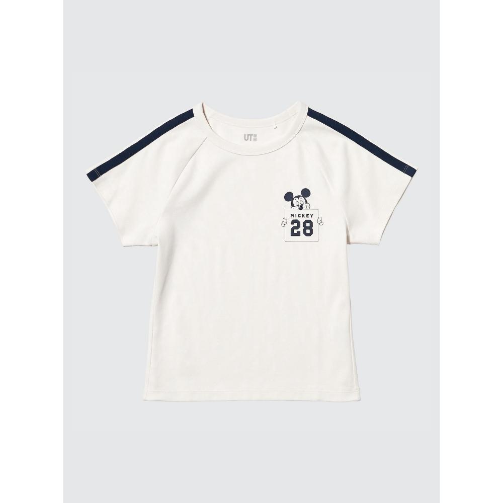Uniqlo MickEy   FriEnds SporTs UT  Графическая футболка  с коротким рукавом  E