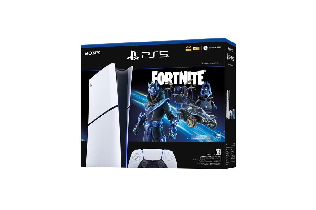 PlayStation 5 Digital Edition Комплект Cobalt Star с Эко-сумкой оригинального дизайна "Fortnite" (CFIJ-10028)