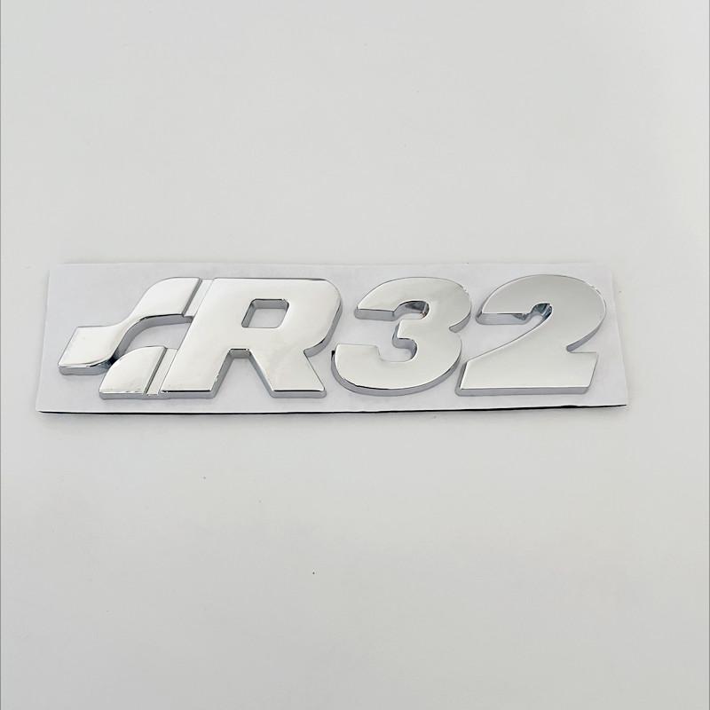 ASGBH1 3D Металлическая наклейка-эмблема на багажник R32 R35 R36 Для VW SR32 SR35 SR36 Volkswagen Golf MK4 Passat Tiguan