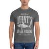 Brand Tshirt Men Cotton T-shirt Quints Shark Fishing Amity Island Essential T-Shirt Graphic T Shirts O-neck T-shirt
