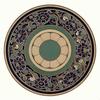Creative Bohemia Pattern Plates Ceramics Wall Hanging Decorative Background Plate Nordic Style