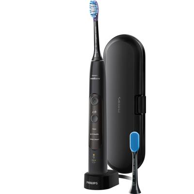 Электрическая зубная щетка Sonicare Expert Clean Case черный (Портативный, перезаряжаемый/в комплект входит для путешествий) HX9601/12