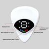 Portable Guitar Picks Tuner Guitar Tuner for Acoustic Guitars 2 in 1 Guitar Pick Digital Electronic Tuner Guitar Accessories