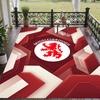 Soft Floor Carpet Middlesbrough FC Pattern Area Rug Decorative Mat For Home Room Decoration