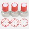 1PC Clock Stamp Teaching Tools for Kids Learning On Watch Multiple Style Student Teaching Tools Adis Seal for Primary School Supplies