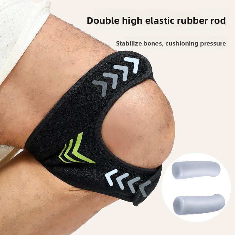 Sports Patella Knee Pads Basketball Football Shock Absorption Pressurized Leggings Knee Protection Meniscus Breathable Patella Belt