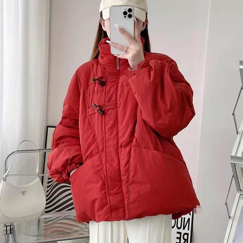 Coat for Women Fleece Thickened Plush Winter Double Layer Turtleneck Windbreaker Oversize Casual Jacket