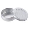 12PCS Silver Jar Containers 2 Ounce/60ml with Hollow Lid Screw Lid  for Air Freshener Candles