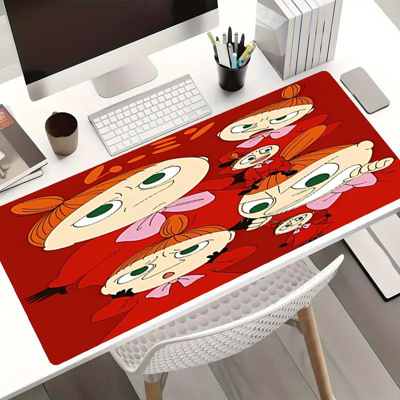 Little My Theme Mouse Pad, Non Slip Rubber Base, Multifunctional Office & Home Decor, Perfect for Workspace Personalization.