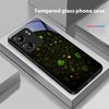 Мечтательный Космос Черный Для Xiaomi Redmi 13C Note13 12 Pro Plus 5G Note 9 13T Pro POCO X6 F5 F6 Черный Чехол для телефона из закаленного стекла
