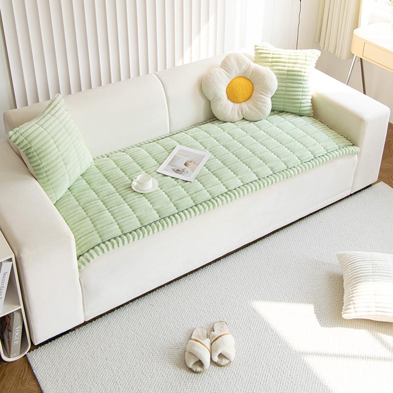 Подушка для дивана с паровым хлебом, утолщенная осенне-зимняя новая зимняя противоскользящая подушка из цельного дерева, кожаный чехол для дивана