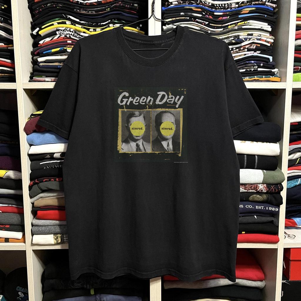 1997 Green Day Nimrod Rare T-Shirt Black M