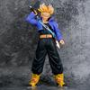 43см Аниме Dragon Ball Z Супер Сайян Транкс 2 Головы Вер. ПВХ Фигурка Боевая Статуя Коллекция DBZ Модель Игрушки Кукла Подарки