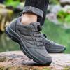 Мужские походные ботинки для улицы однотонные удобные нескользящие спортивные легкие дышащие износостойкие мужские кроссовки для ходьбы