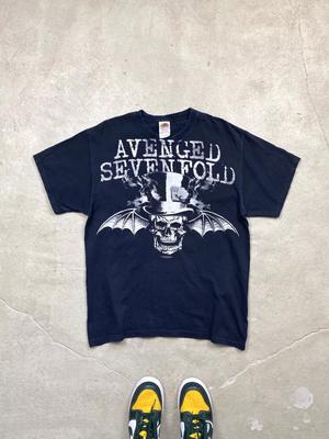 Редкий! Винтажная футболка группы Avenged Sevenfold 2007 года, черная, размер L