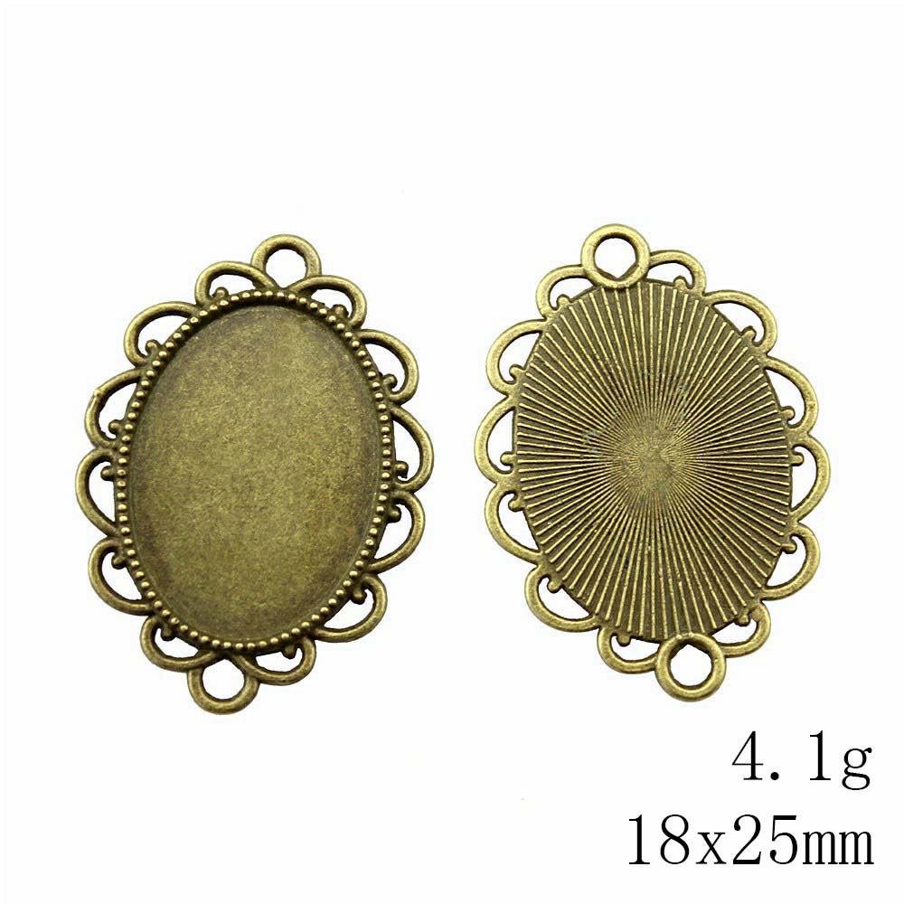 Подарки для женщин Ювелирные изделия и аксессуары Овальный стеклянный кабошон Подставка Поднос для установки Безель Аксессуары Детали DIY Аксессуары