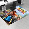 Коврик Crash Team Racing Офисный Ковер Мягкий Полиэстер Коврик для Входа Моющийся Нескользящий Машинная Стирка