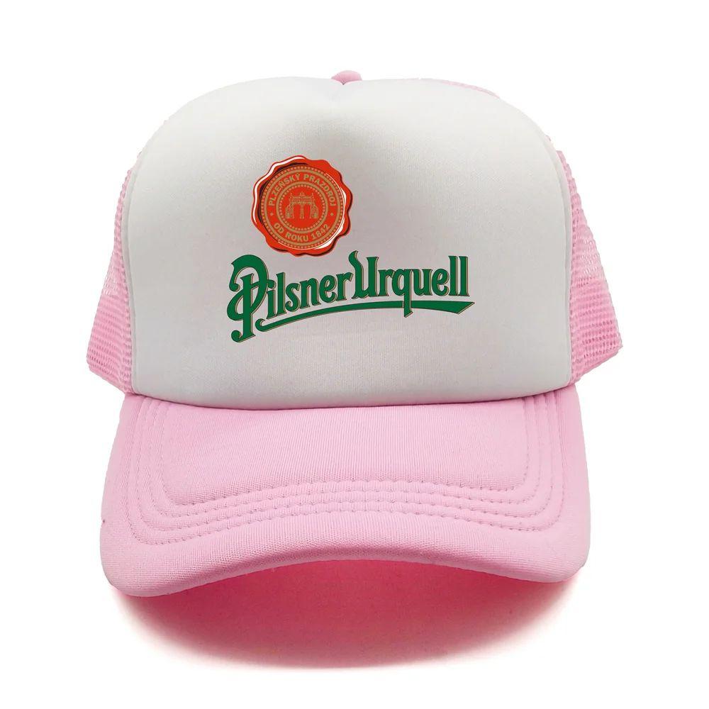 Кепка-тракер Pilsner Urquell Унисекс Крутая Шляпа Pilsner Urquell Бейсболка Крутая Летняя Унисекс Сетчатая Кепка