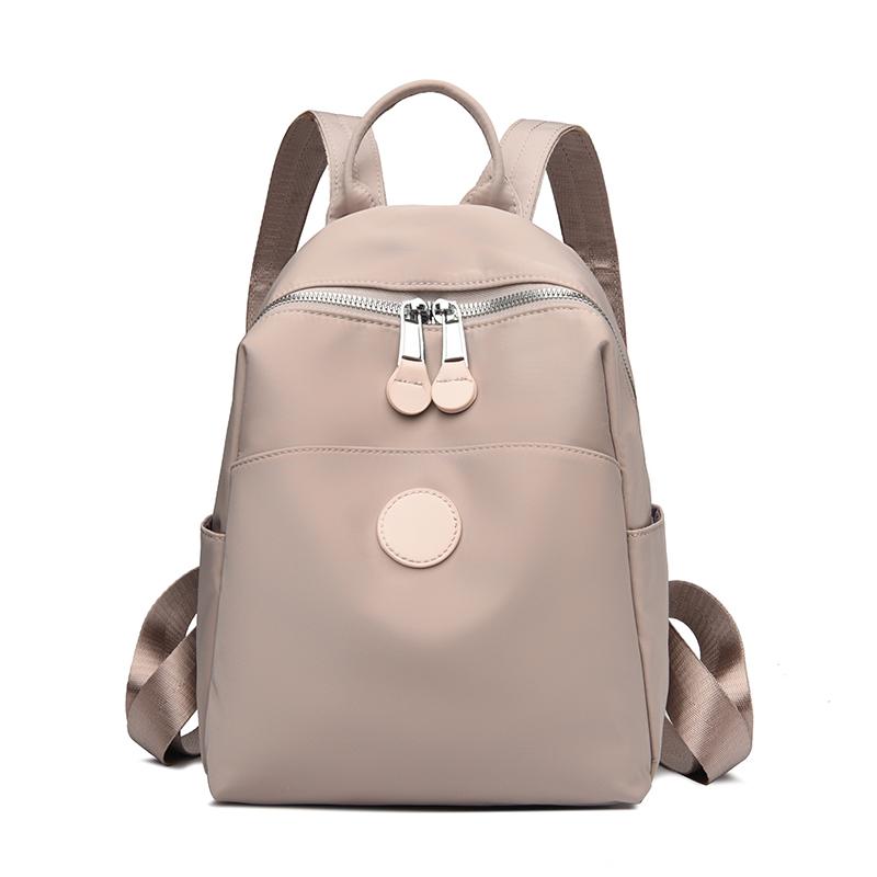 Женский однотонный рюкзак Oxford Student Schoolbag Дорожная сумка
