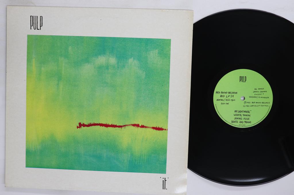 Виниловая пластинка PULP It REDLP29 RED RHINO 1983 Великобритания Рок Б/у
